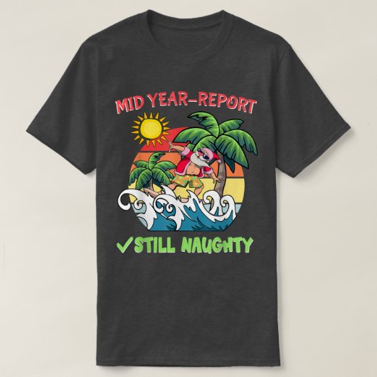 Mid Year Report , nog steeds onnozalig kerstfeest T-shirt (Design voorkant)
