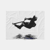 Midair Stunts - Scooter Rider Fleece Blanket (Voorkant (Horizontaal))
