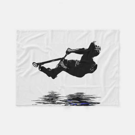 Midair Stunts - Scooter Rider Fleece Blanket Deken (Voorkant (Horizontaal))