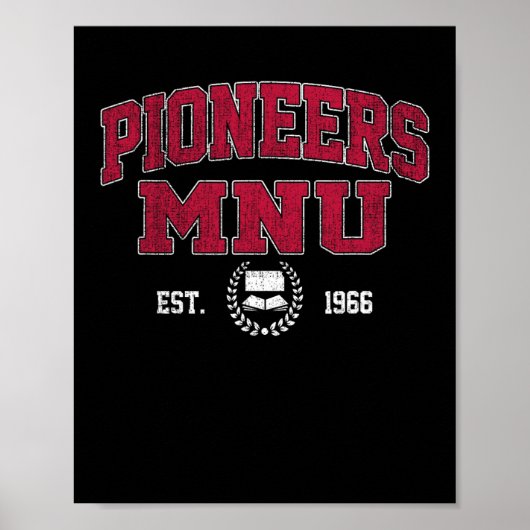 Midamerica Nazarene Of Technology Arch Retro For M Poster (Voorkant)