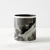 Midas aan de bron van de Pactolus Tweekleurige Koffiemok (Center)