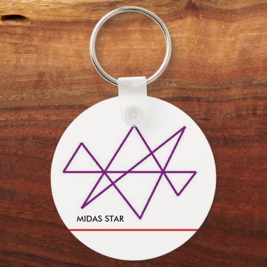 Midas Star Sleutelhanger (Voorkant)