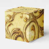 Midas Touch Gouden Bruiloft Favor Box Bedankdoosjes (Voorkant Zijde)