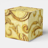 Midas Touch Gouden Bruiloft Favor Box Bedankdoosjes (Achterkant)