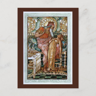 Midas's dochter is in Gold omgeschakeld Briefkaart