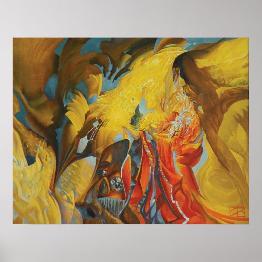 "Midas's touch"-poster Poster (Voorkant)