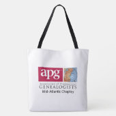 Midatlantische Canvas tas (Achterkant)