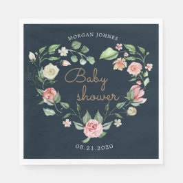 midbloom baby shower monogram servet