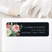 midbloom floral bruiloft Return Label (Insitu)