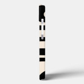 Midcentury Abstract Minimaal Gepersonaliseerd Piqu Case-Mate iPhone Case (Achterkant / Links)