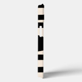 Midcentury Abstract Minimaal Gepersonaliseerd Piqu Case-Mate iPhone Case (Achterkant / Rechts)