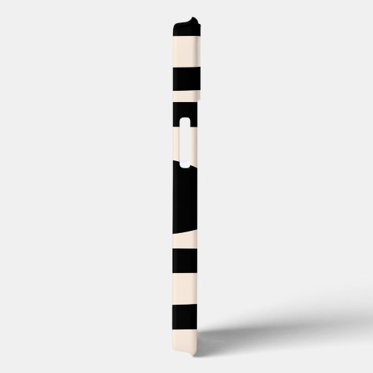 Midcentury Abstract Minimaal Gepersonaliseerd Piqu Case-Mate iPhone Case (Achterkant / Rechts)