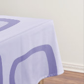 Midcentury MCM Rounded Rectangles Lavender Tafelkleed (Voorbeeld)