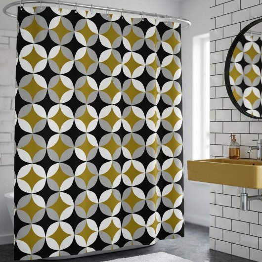 Midcentury Mod – Douchegordijn