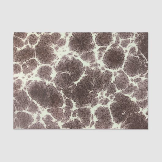 MidCentury MOD Rock Giraffe Elegant Beige Patroon Tissuepapier (Voorkant)
