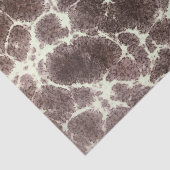 MidCentury MOD Rock Giraffe Elegant Beige Patroon Tissuepapier (Detail)