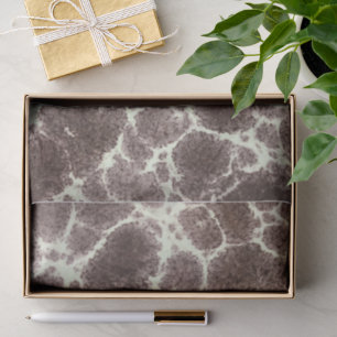 MidCentury MOD Rock Giraffe Elegant Beige Patroon Tissuepapier