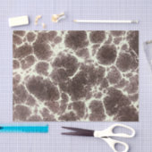 MidCentury MOD Rock Giraffe Elegant Beige Patroon Tissuepapier (Craft)