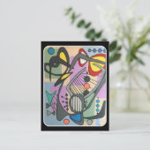 'MidCentury Mod Spider Song' schilderij op een Briefkaart (Staand voorkant)