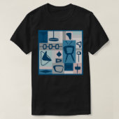 MidCentury Modern All Over Print 3 T-shirt (Design voorkant)