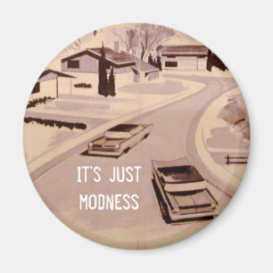 Midcentury Modern Architecture Magneet