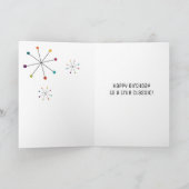 Midcentury Modern Funny  Verjaardag Kaart (Binnen)