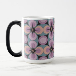 MidCentury Modern Geometric Morphing Mug Magische Mok