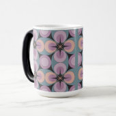 MidCentury Modern Geometric Morphing Mug Magische Mok (Voorkant links)