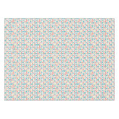 MidCentury Modern  Retro Abstract Diner Tafelkleed (Voorkant (Horizontaal))