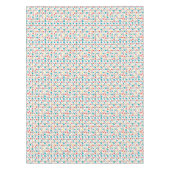 MidCentury Modern  Retro Abstract Diner Tafelkleed (Voorkant)