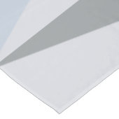MidCentury Modern Triangles Sky Blue Tafelkleed (Gekanteld)