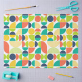 MidCentury Moderne Retro Abstracte Art Decoupage Tissuepapier (Craft)