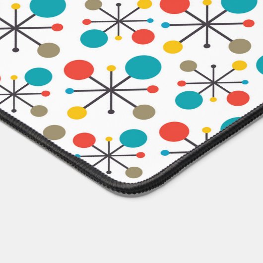 MidCentury Moderne  retro Abstracte kunst Bureaumat (Hoek)