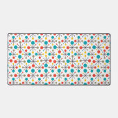 MidCentury Moderne  retro Abstracte kunst Bureaumat (Voorkant)