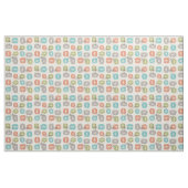 Midcentury Pattern Oblongs Colorful Multicolored Stof (Yard (91,4 cm))