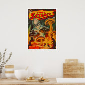 MIDCENTURY PULP MAGAZINE HOESJE PRINT (Keuken)