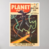 MIDCENTURY PULP MAGAZINE HOESJE PRINT (Voorkant)