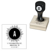 MidCentury Starbus retour adres stempel (Gestempeld)