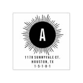 MidCentury Starbus retour adres stempel (Afrduk)