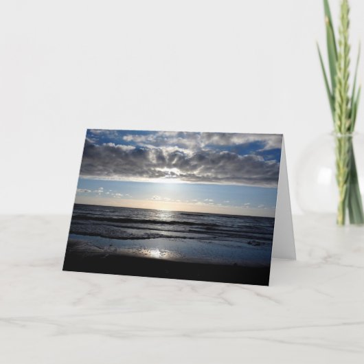 Middag aan het Strand Kaart (Voorkant)