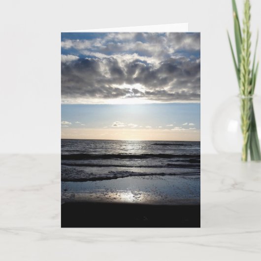 Middag aan het Strand Kaart (Voorkant)