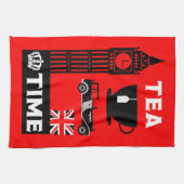 Middag Britse thee feesten Theedoek (Horizontaal)