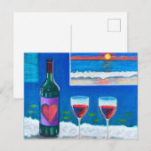 Middag Delight Briefkaart (Voorkant / Achterkant)