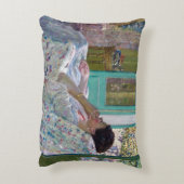 Middag - Gele Kamer  1910 Accent Kussen (Achterkant (Verticaal))