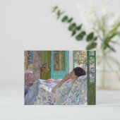 Middag - Gele Kamer 1910 Briefkaart (Staand voorkant)