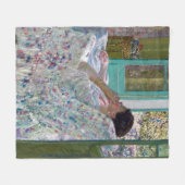 Middag - Gele Kamer 1910 Fleece Deken (Voorkant (Horizontaal))