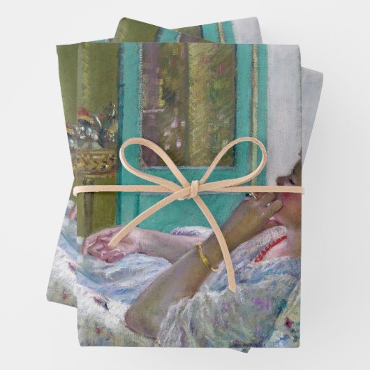 Middag - Gele Kamer 1910 Inpakpapier Vel (In situ)