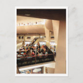 Middag in het Winkelcentrum, jaren 60 Inspired Vin Briefkaart (Voorkant)