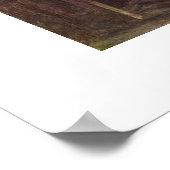 middag in ornans door Gustave Courbet Poster (Hoek)