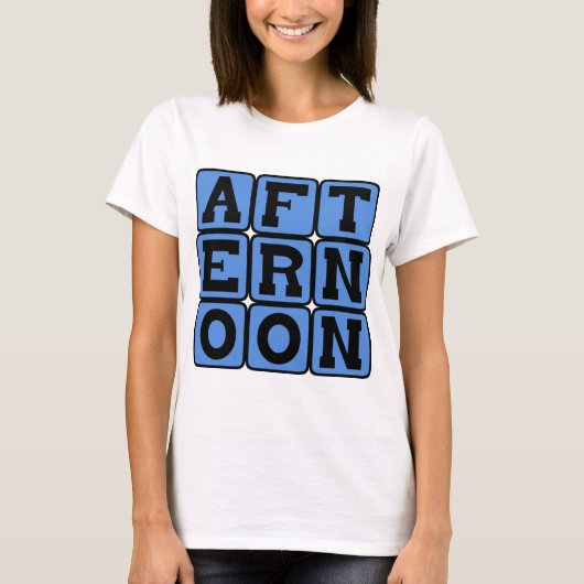 Middag, lunchtijd t-shirt (Voorkant)